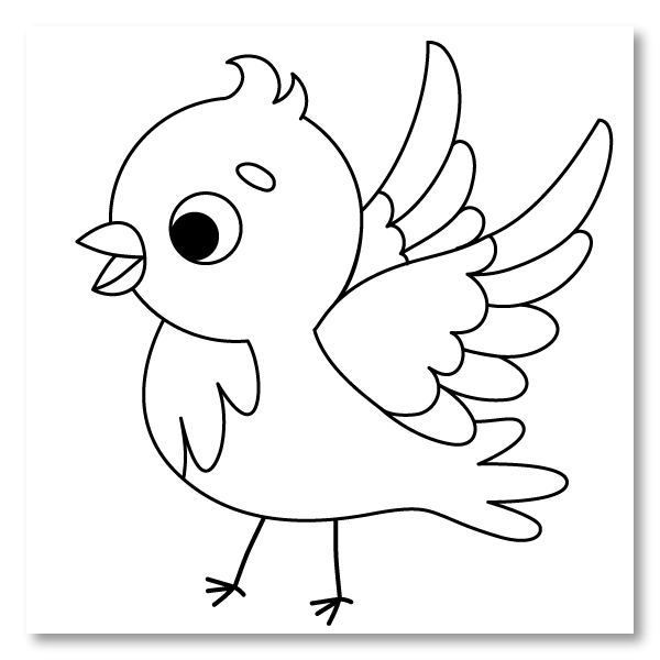 Bird Coloring Pages - Coloring Home Club